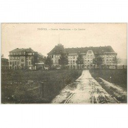 carte postale ancienne Belgique. TREVES Cantine de la Caserne Bouchavesne 1929