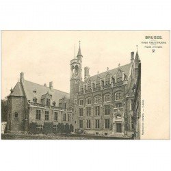carte postale ancienne BRUGGE BRUGES. Hôtel Gruuthuuse