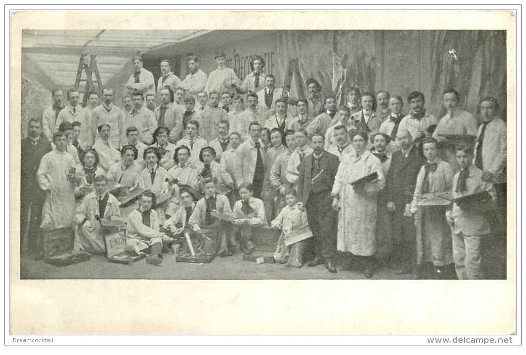 BRUXELLES BRUSSEL. ECOLE DE PEINTURE. 30 rue du Métal