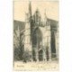 carte postale ancienne BRUXELLES. Eglise Sainte Gudule 1903