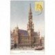 carte postale ancienne BRUXELLES. Hôtel de Ville 1927