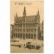 carte postale ancienne BRUXELLES. Maison du Roi voitures anciennes