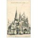 carte postale ancienne 02 NOTRE-DAME-DE-LIESSE. Eglise. Portail 1932