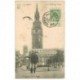 carte postale ancienne GAND GENT. Beffroi et Hall aux Draps