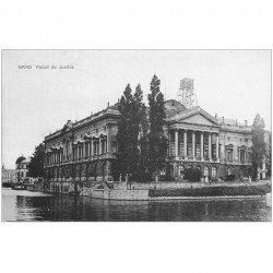 carte postale ancienne GAND GENT. Palais de Justice