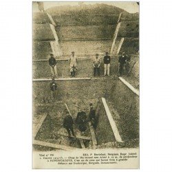 HONDSCHOOTE. Obus de 380 non éclaté. Il ne s'agit pas d'une carte postale mais d'un tirage cliché