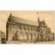 carte postale ancienne LIEGE. Eglise Saint Jacques attelage