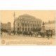 carte postale ancienne LIEGE. Thétre Royal Statue de Grétry