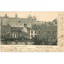 carte postale ancienne LOUVAIN. 1899 La Gilde des Métiers et Négoces 1899