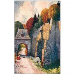 LUXEMBOURG. Durbuy. Entrée du Château