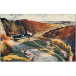 LUXEMBOURG. Durbuy. Panorama