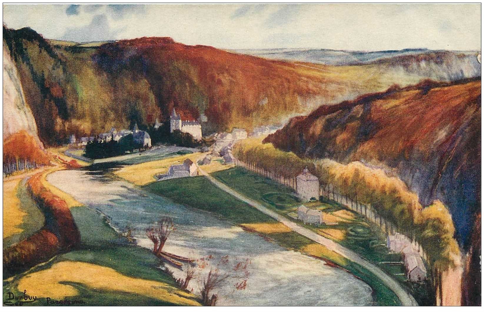 LUXEMBOURG. Durbuy. Panorama