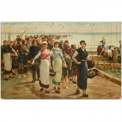 LUXEMBOURG. Feyen Perrin. Retour de la Pêche 1906. Poissons et Crustacés
