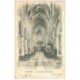 carte postale ancienne MALINES. Nef Eglise Saint Rombaut vers 1905