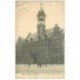 carte postale ancienne MONS. Hôtel de Ville 1906. détaché d'un support...