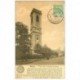 carte postale ancienne MONS. Tour Val des Ecoliers 1911 pour Tonkin