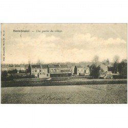 carte postale ancienne NEDERBRAKEL. Partie du Village 1902