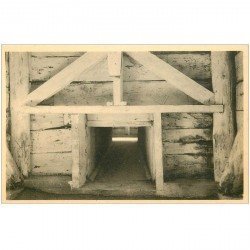 carte postale ancienne NIEUPORT REDAN. Abri bombardement