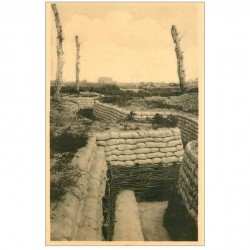 carte postale ancienne NIEUPORT REDAN. Tranchée première ligne