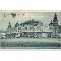 carte postale ancienne OSTENDE OOSTENDE. Kursazal 1930