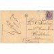 carte postale ancienne THIELT. Belfort met kerktoren 1924