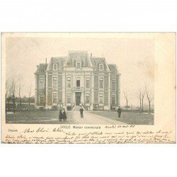 carte postale ancienne UCCLE. Maison Communale 1903