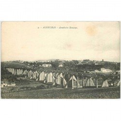 carte postale ancienne Espagne. ALGECIRAS. Acueductos Romanos