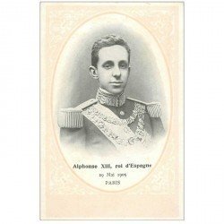ESPAGNE. Alphonse XIII Roi d'Espagne le 29 Mai 1905 à Paris