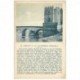 carte postale ancienne Espagne. CORDOBA. El Puente y la calahorra 1938. Carte publicitaire BORI bords dentelés