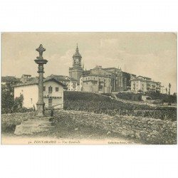 carte postale ancienne Espagne. FUENTERRABIA. Vue Générale