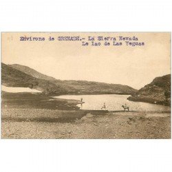carte postale ancienne Espagne. GRANADA. Sierra Nevada Lac de Las Yeguas