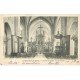 carte postale ancienne 02 NOTRE-DAME-DE-LIESSE. L'Eglise. Intérieur 1903