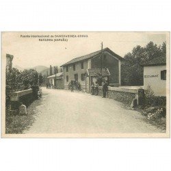 Espagne. NAVARRA. Puente Internacional de Dancharinea Urdax 1932