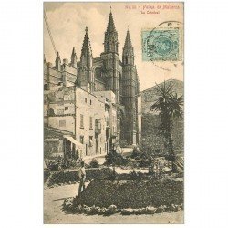 ESPAGNE. Palma de Mallorca. La Catedral 1913