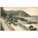 carte postale ancienne Espagne. SAN SEBASTIAN. Miramar y Monte Igueldo attelages Fiacres et voitures