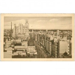 carte postale ancienne MADRID. Avenida de Pi y Margall. Desde la Casa de la Prensa