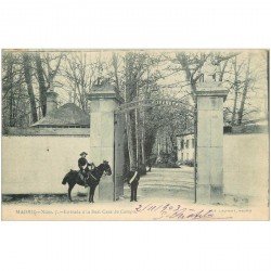 carte postale ancienne MADRID. Entrada a la Real Casa de Campo 1903