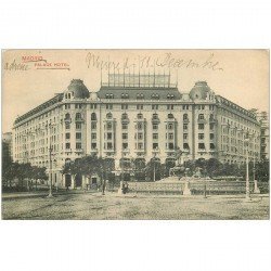 carte postale ancienne MADRID. Palace Hotel 1912