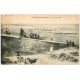 carte postale ancienne 14 SAINT-AUBIN. La Marée basse vers 1920