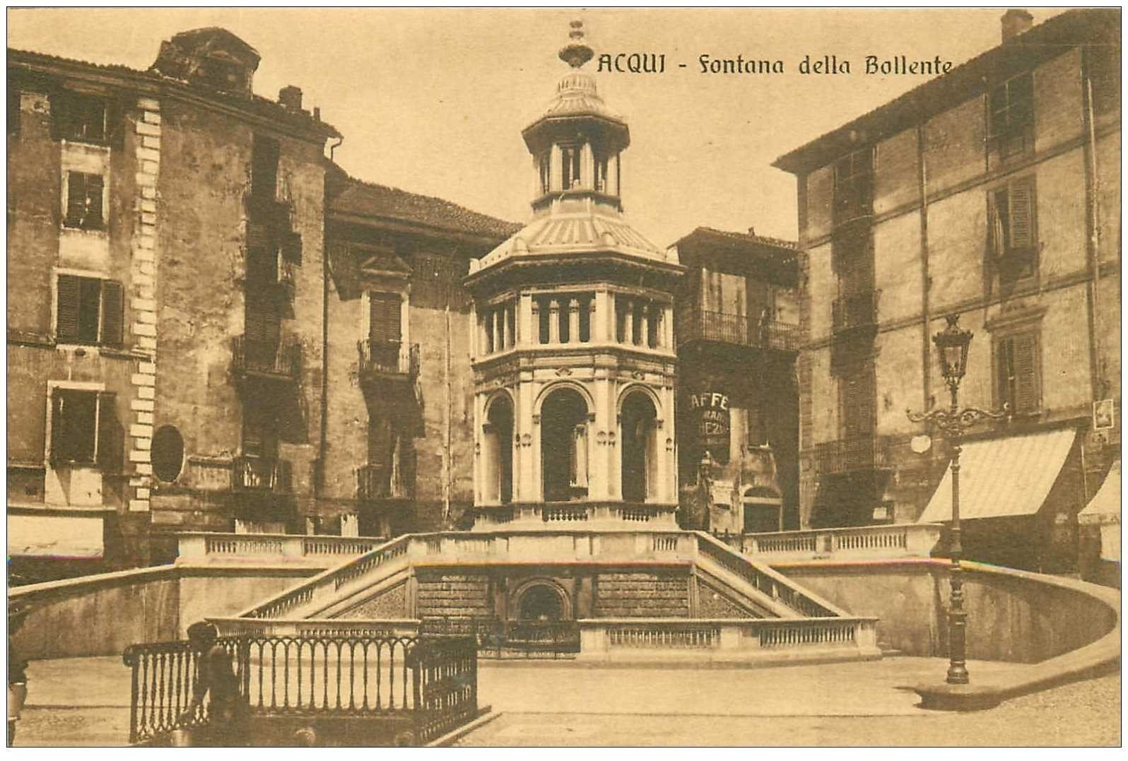 Italia Italie. ACQUI. Fontana della Bollente