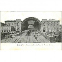 carte postale ancienne Italia Italie. TORINO. Stazione di Porta Niova