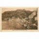 carte postale ancienne Italia. AMALFI. Strada di Atrani 1931. Timbre manquant...