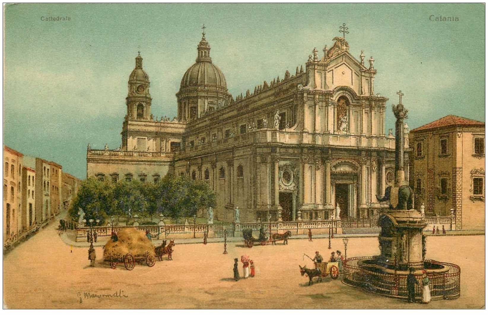Italia. CATANIA. Cattedrale