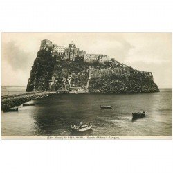 carte postale ancienne Italia. ISCHIA. Castello d'Alfonso d'Aragona
