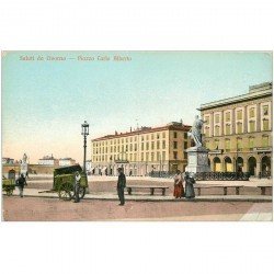 Italia. LIVORNO. Piazza Carlo Alberto