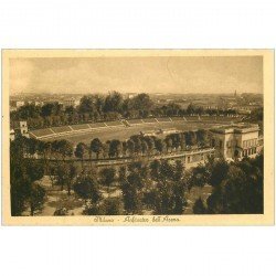 carte postale ancienne ITALIA. Milano. Anfiteatro dell'Arena. Bords dentelés à la ficelle