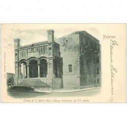 carte postale ancienne ITALIA. Palermo. Chiesa Santa Maria della Catena 1901