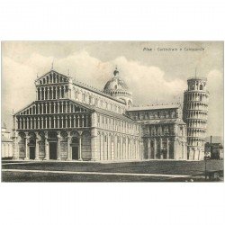 carte postale ancienne ITALIA. Pisa. Cattedrale e Campanile