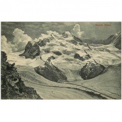 carte postale ancienne ITALIA. Vercelli. Monte Rosa