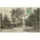 carte postale ancienne Italia. VERCELLI. Monumento a Garibaldi 1908